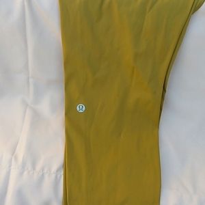 Lululemon ladies' leggings size 12 Color Bronzed Green